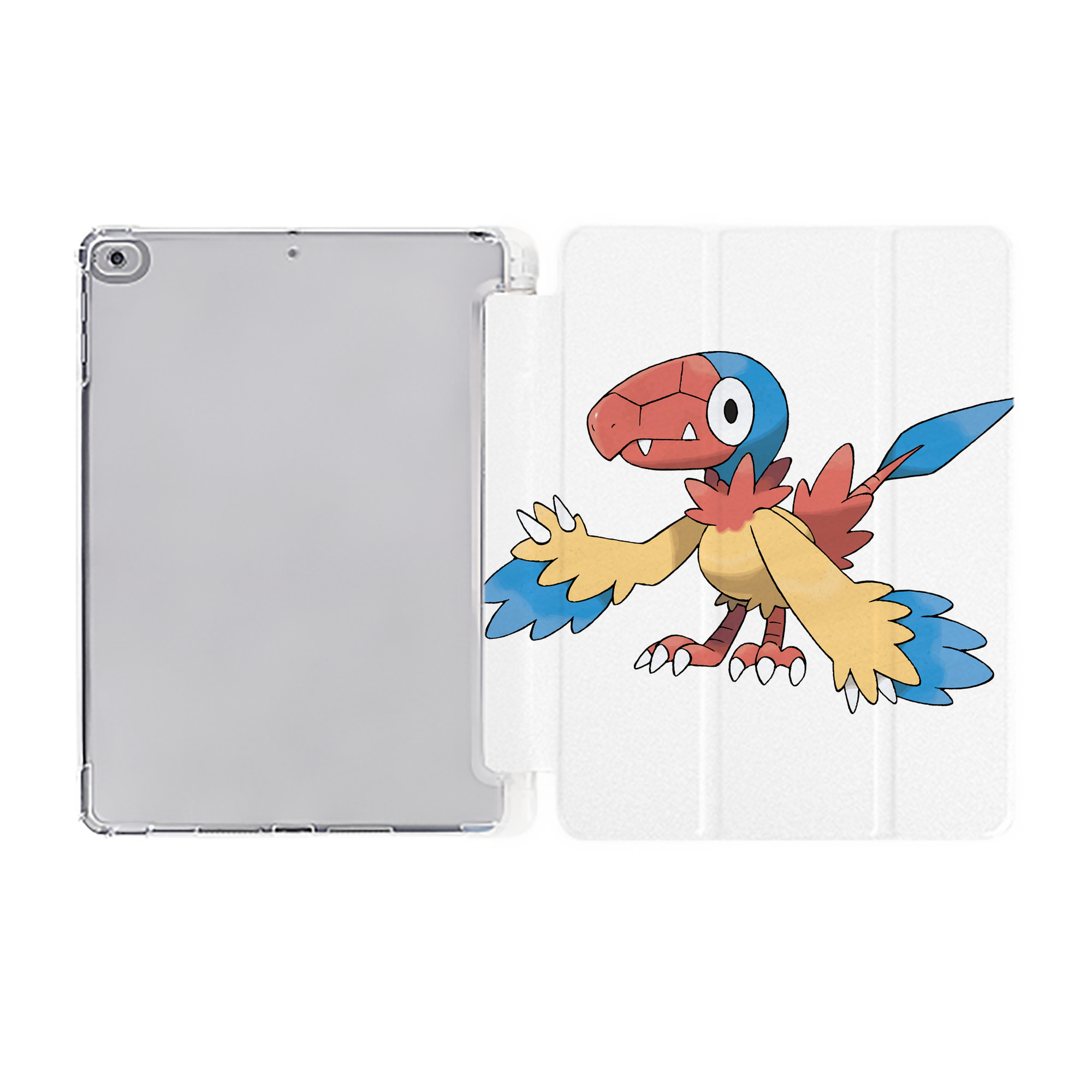 （画像用） ポケットモンスター Pokémon IPad ケース ペン収納付き 三つ折りスタンド PUレザー×シリコン 対応機種9.5/10.5/10.9インチ